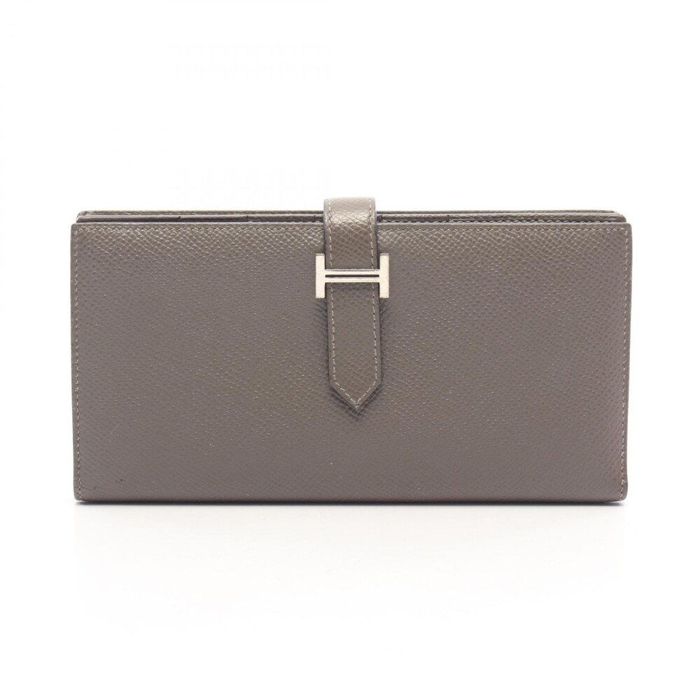 Hermes Bearn Soufflet Bifold Wallet U #354089H13B
